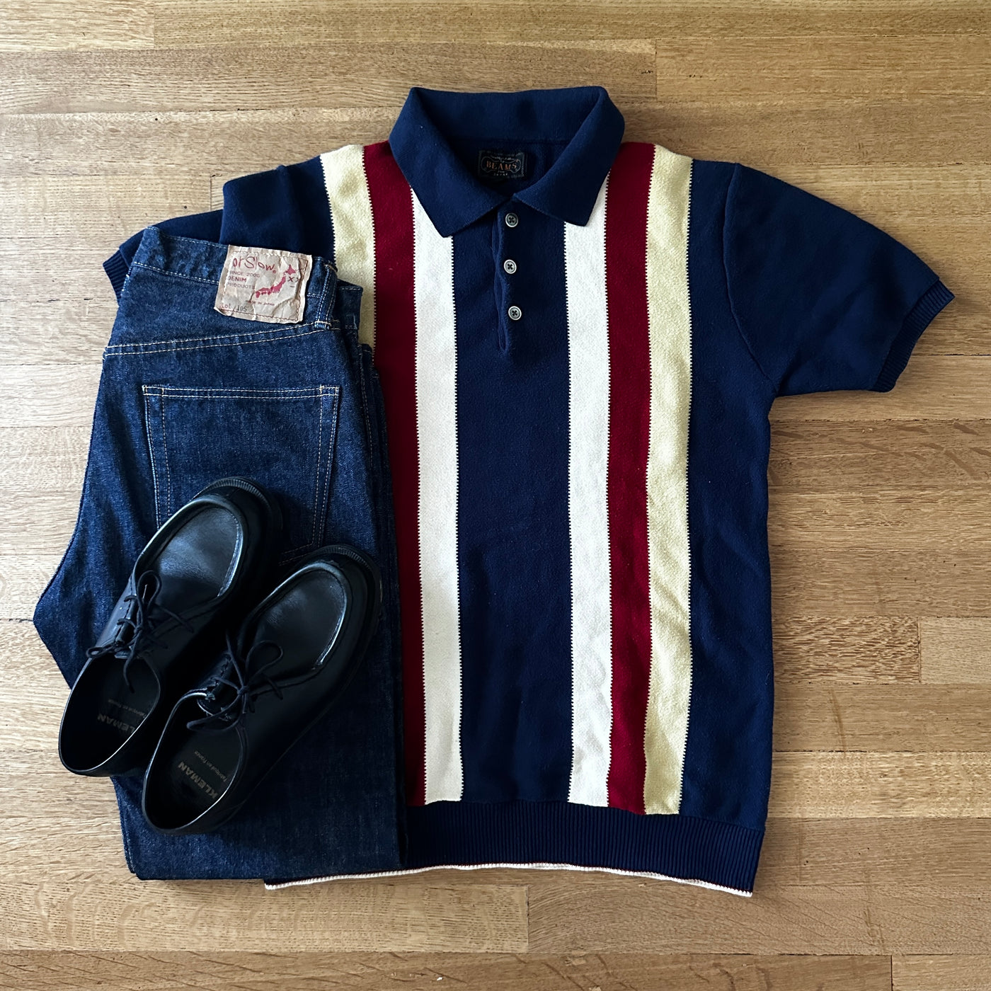 Knit Polo Shirt