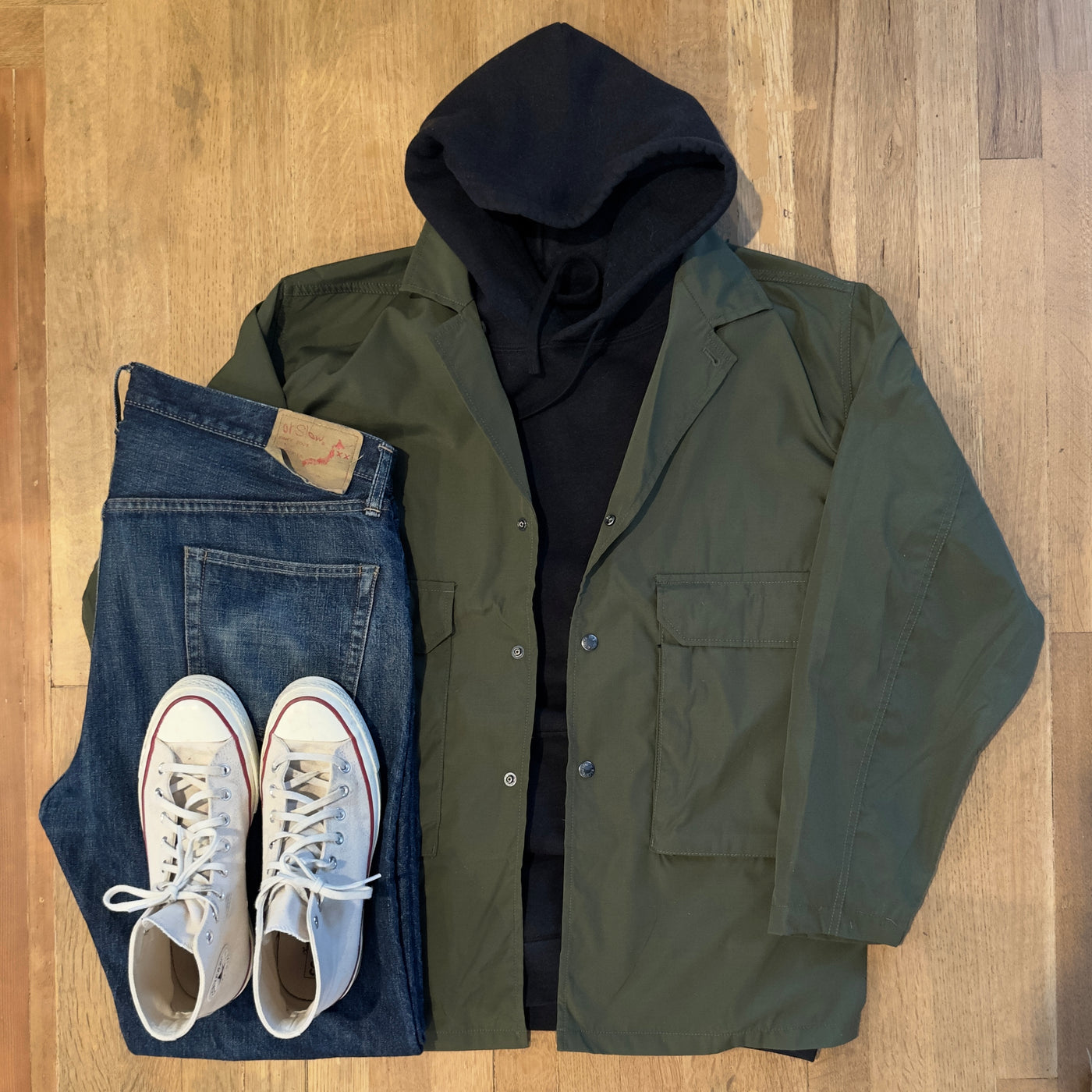 Polyester Wool Ripstop Trail Jacket