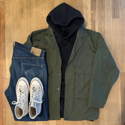 Polyester Wool Ripstop Trail Jacket