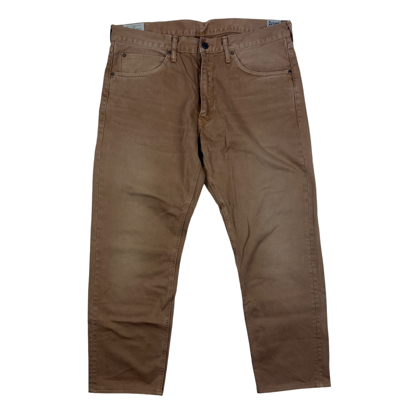 D1840S RELAXED TAPERED KAKISHIBU KUSAKI-ZOME EASTERNER JEAN