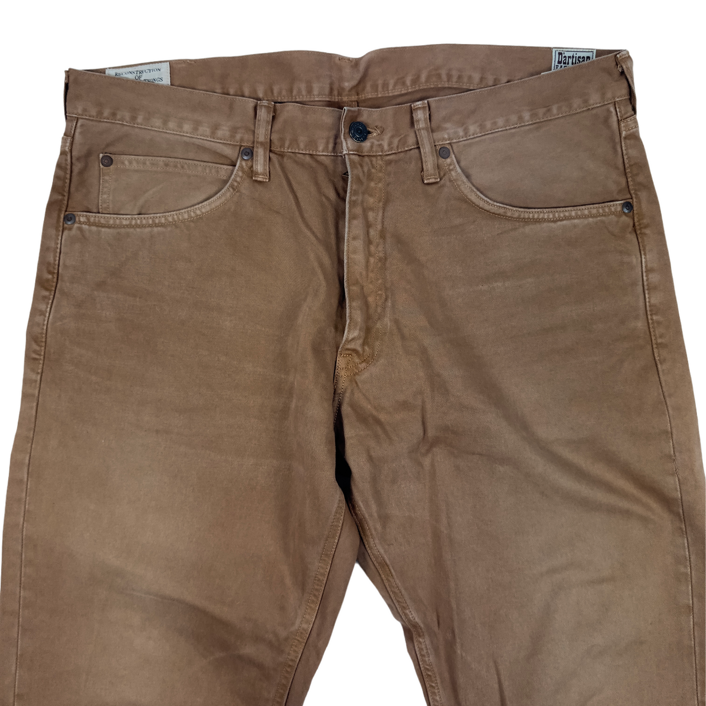 D1840S RELAXED TAPERED KAKISHIBU KUSAKI-ZOME EASTERNER JEAN