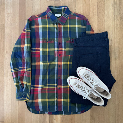 12.5oz Sashiko Jacquard Kikko Denim - Easy Guy