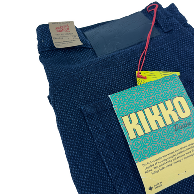 12.5oz Sashiko Jacquard Kikko Denim - Easy Guy