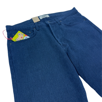 12.5oz Sashiko Jacquard Kikko Denim - Easy Guy