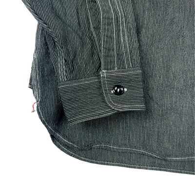 Dot Stripe Buttondown Shirt