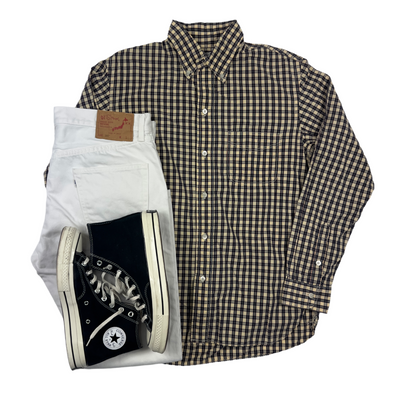 Poplin Button Down Shirt