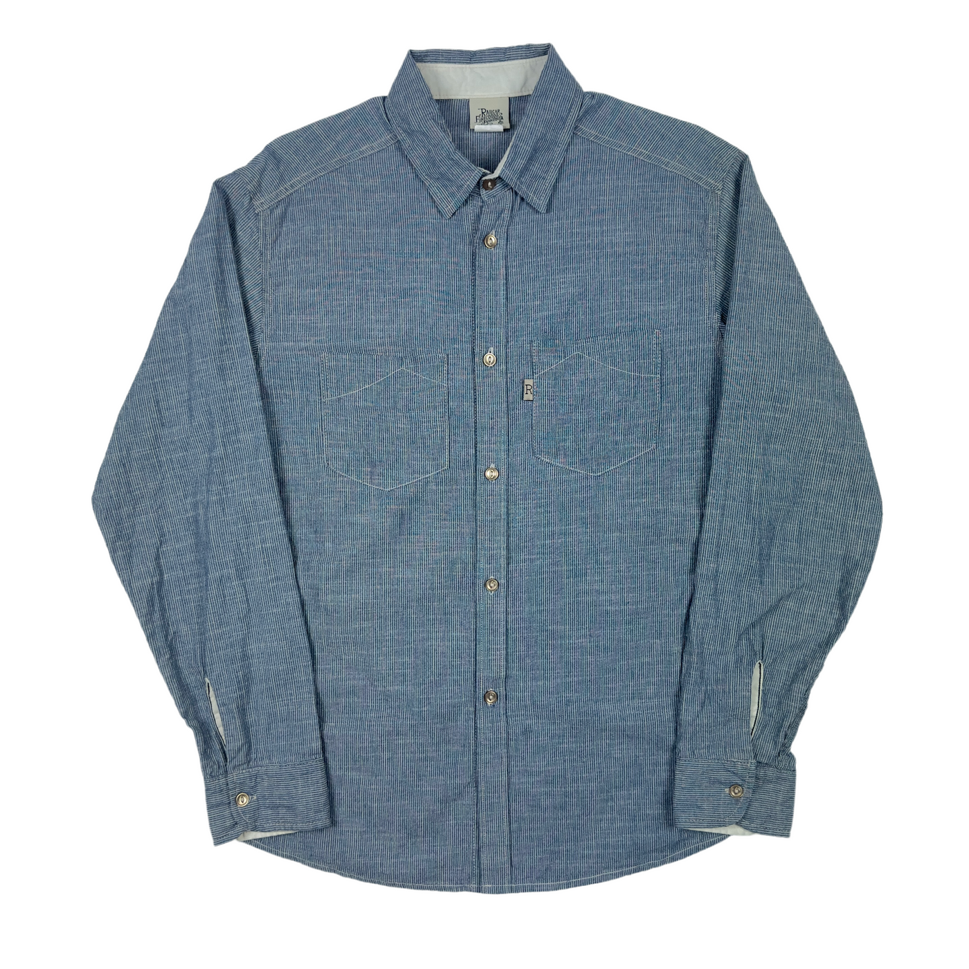 Striped Chambray Button Down