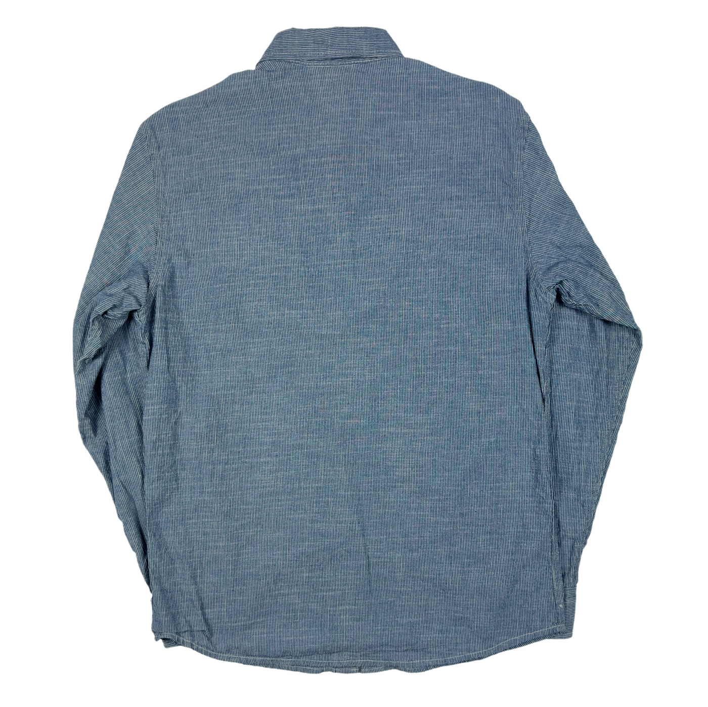 Striped Chambray Button Down