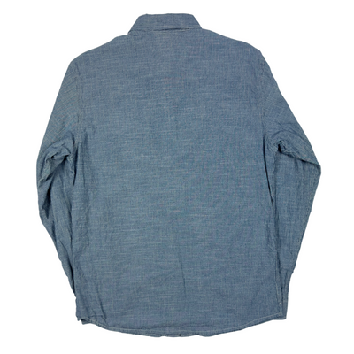 Striped Chambray Button Down