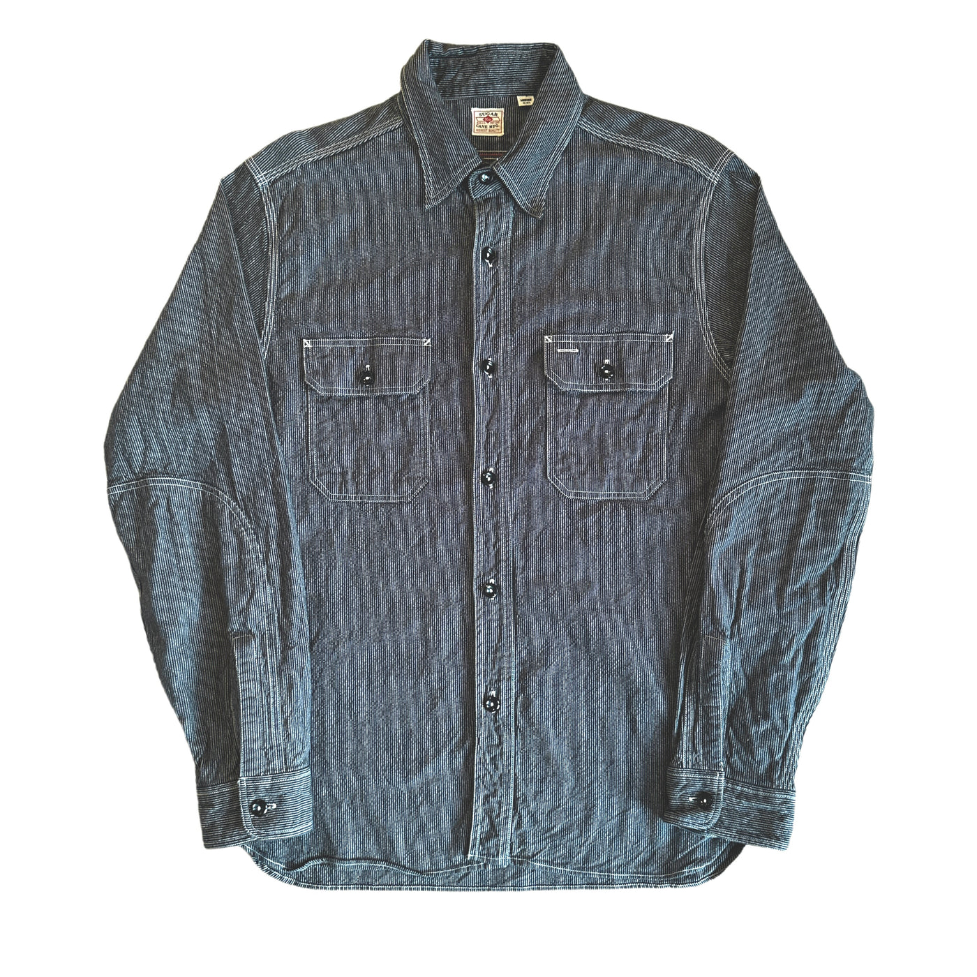 Dot Stripe Buttondown Shirt