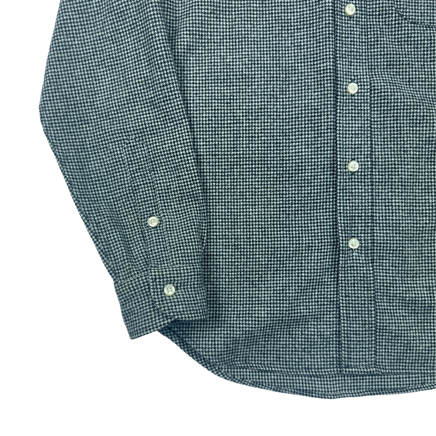 Wool Houndstooth Buttondown