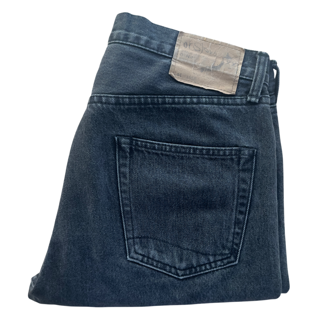 Black 105 Regular Fit Denim