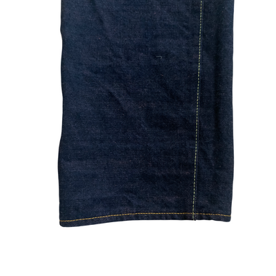 D1858 14oz Hinode-Dyed Indigo x Red Relaxed Tapered Selvedge Jeans