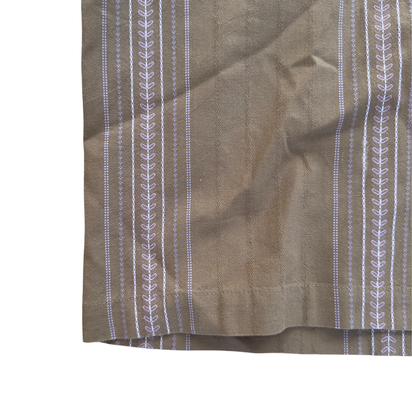 Embroidered Camp Collar Shirt