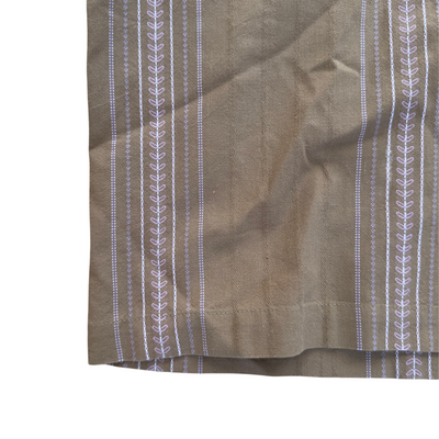 Embroidered Camp Collar Shirt