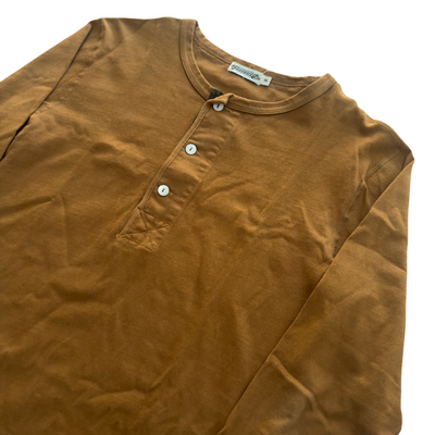 13 Ounce Henley L/S Tobacco (Spr23)
