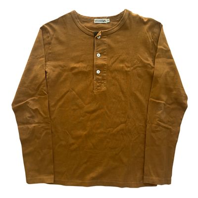 13 Ounce Henley L/S Tobacco (Spr23)