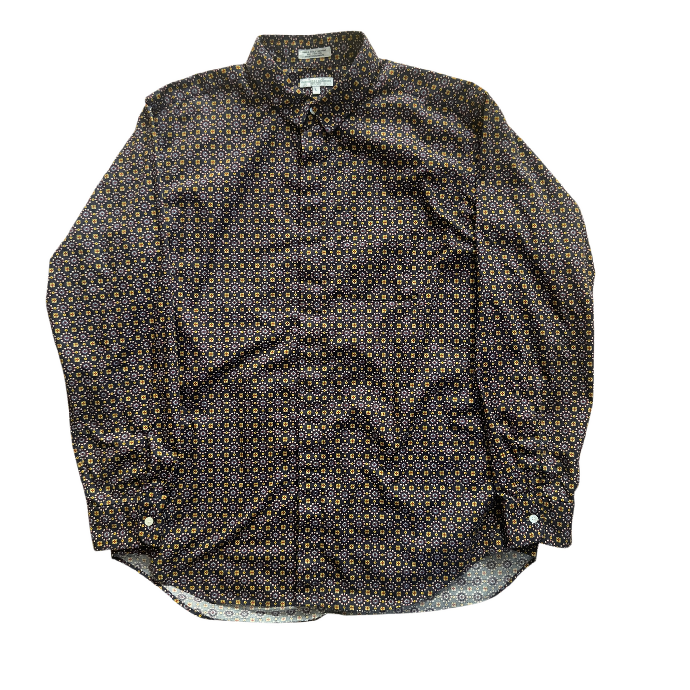 Pattern Button Down Shirt
