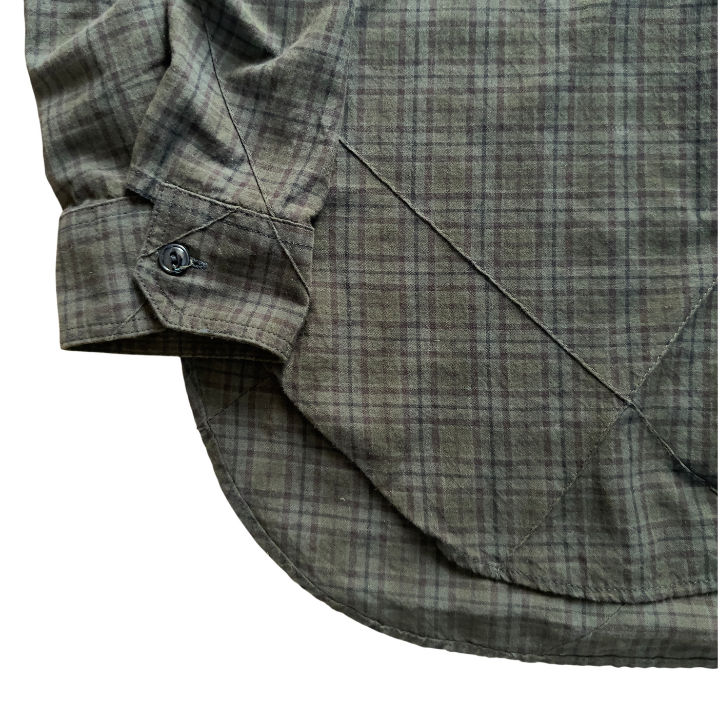 Patchwork Blackwatch Work Shirt