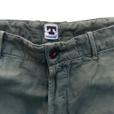 Army Chino Cotton Linen Slub