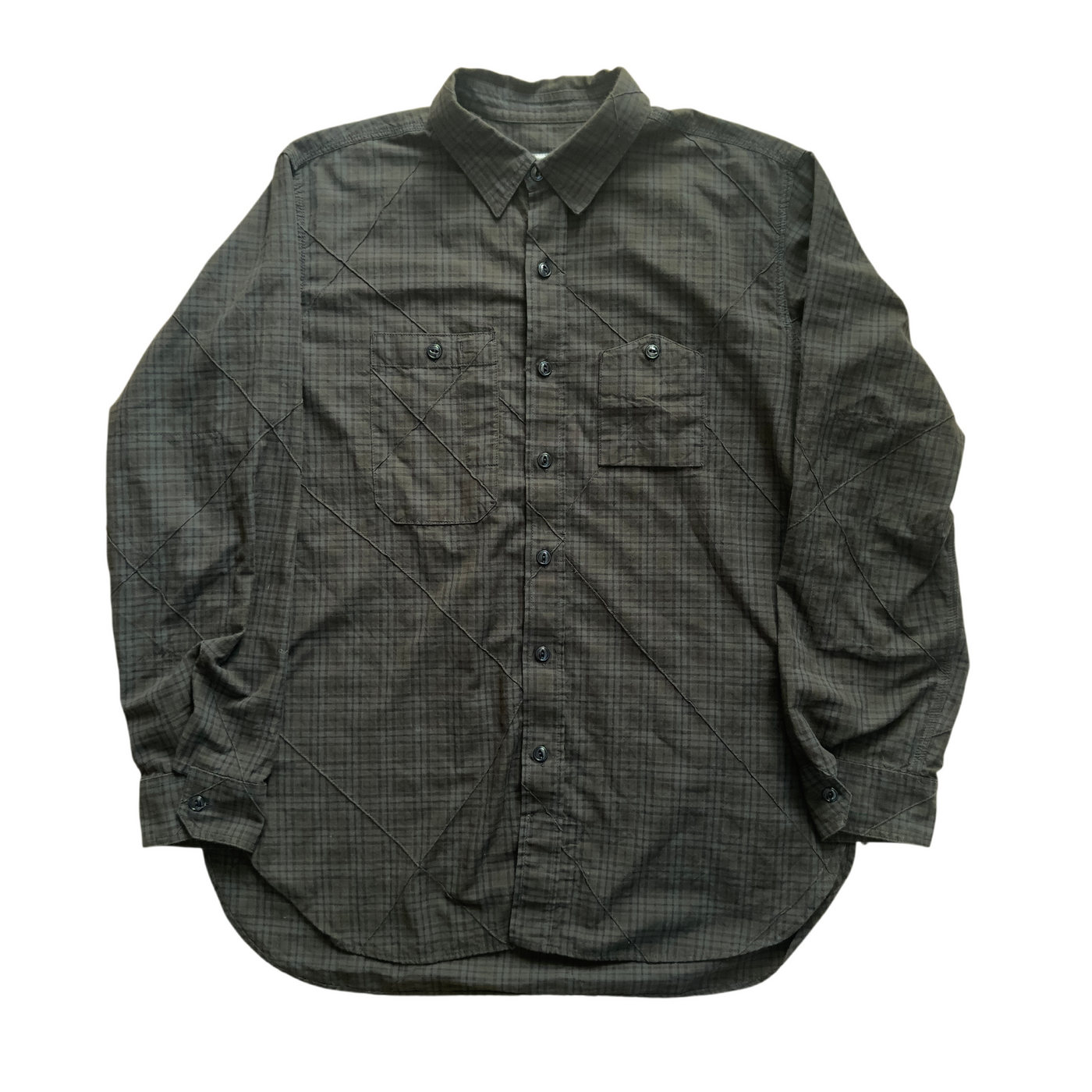Patchwork Blackwatch Work Shirt