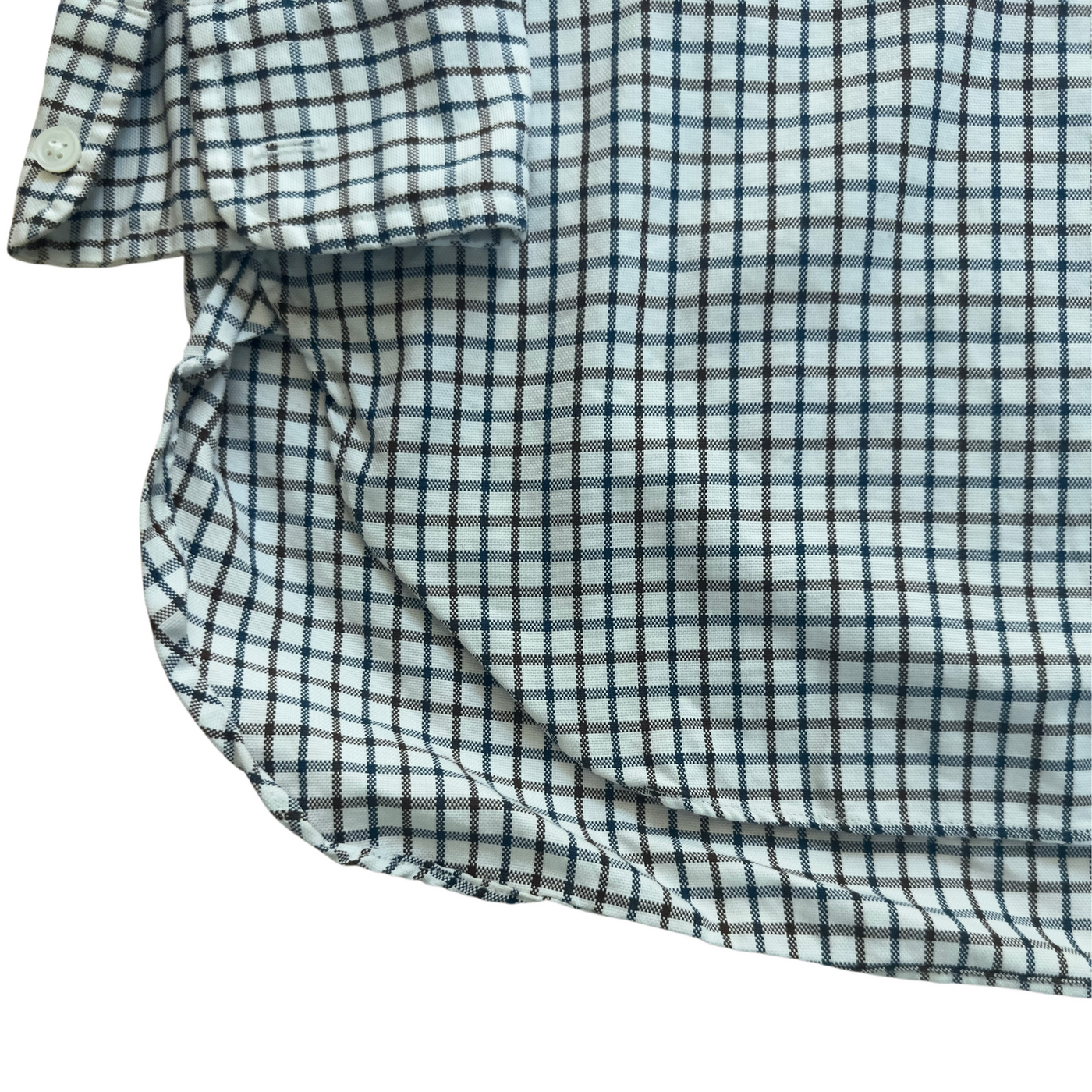 x Beams Plus Windowpane Buttondown Oxford