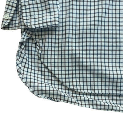 x Beams Plus Windowpane Buttondown Oxford