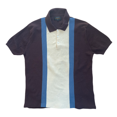 Knit Stripe Polo