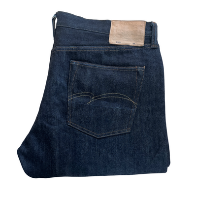 D1837 15 oz Suvin Gold Relaxed Tapered Selvedge Denim