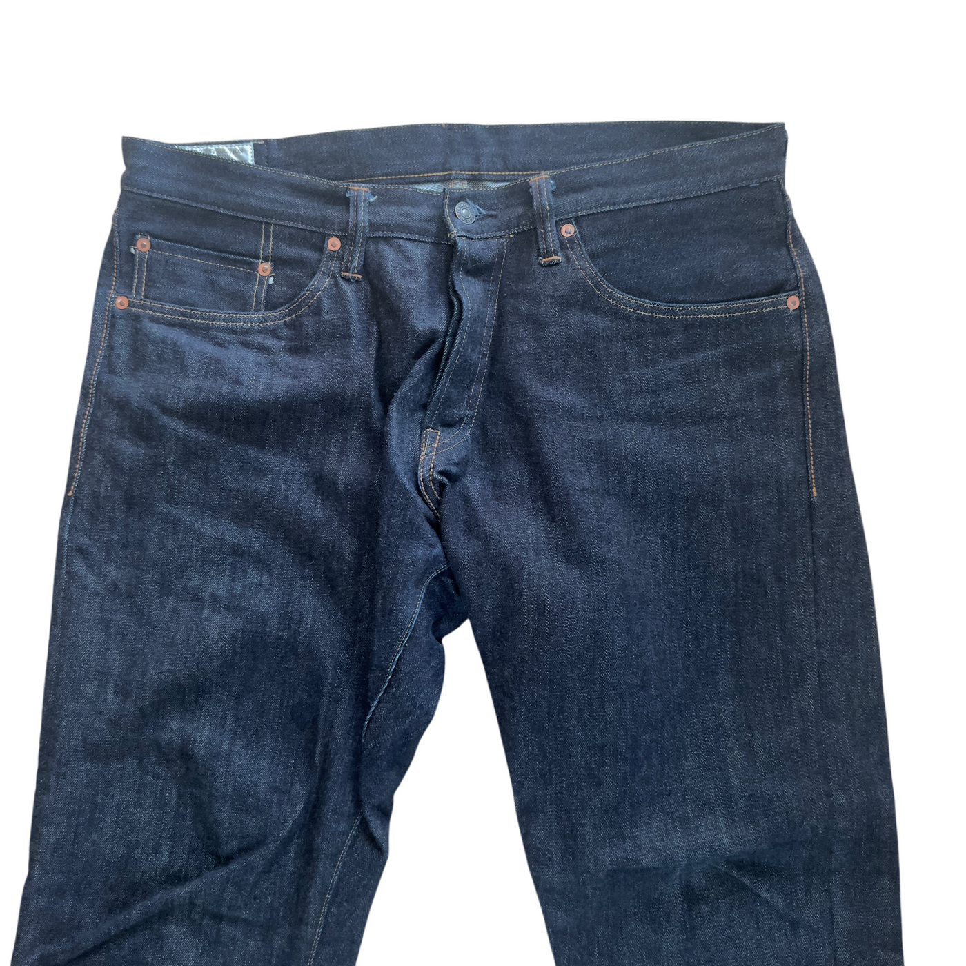 D1837 15 oz Suvin Gold Relaxed Tapered Selvedge Denim