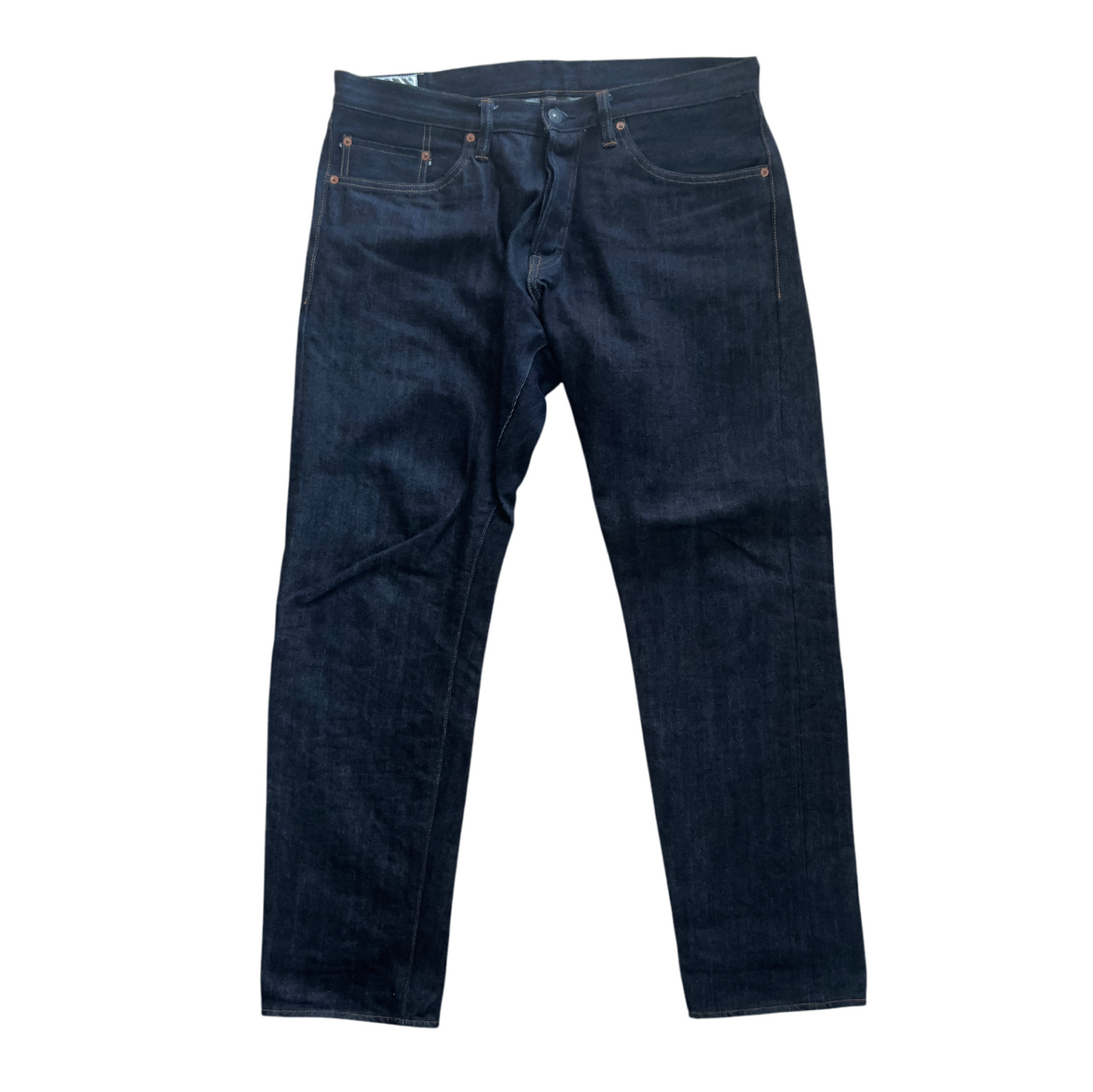 D1837 15 oz Suvin Gold Relaxed Tapered Selvedge Denim