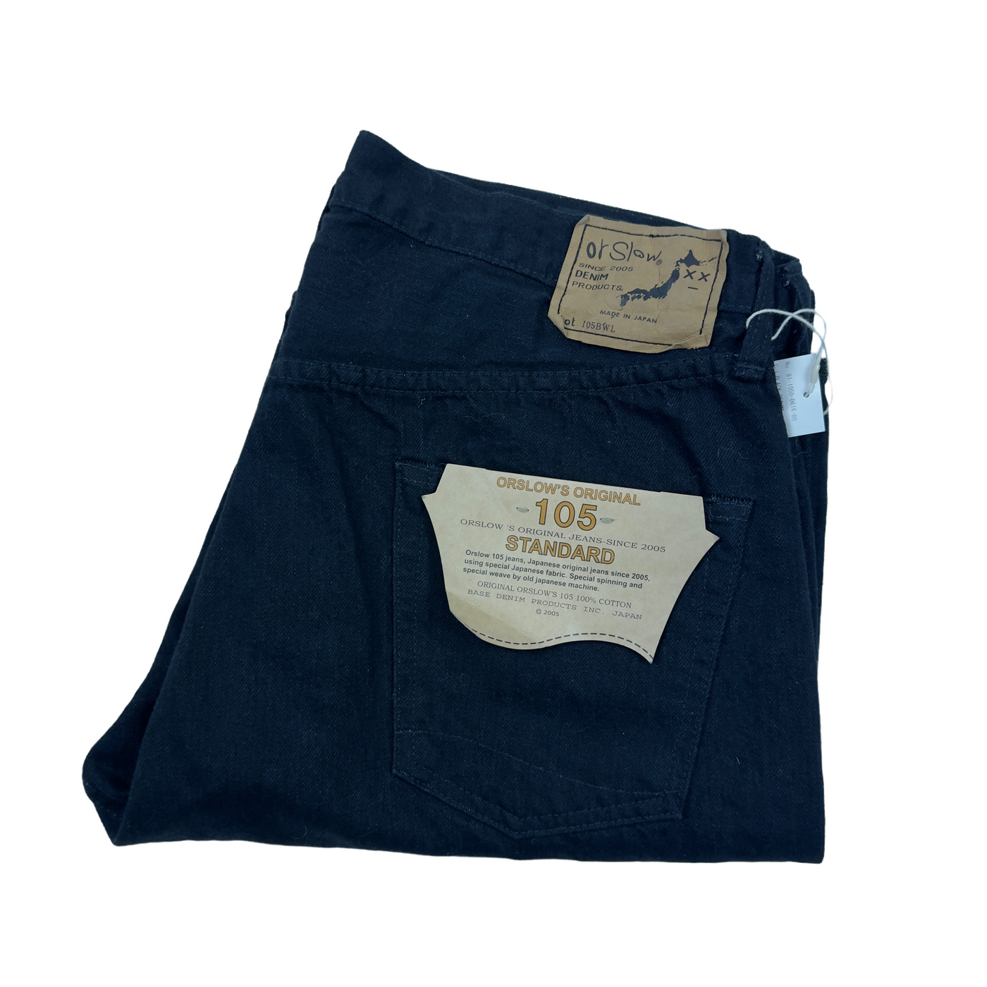 Black 105 Regular Fit Denim