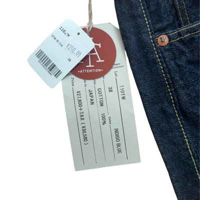1101W 13.7OZ REGULAR STRAIGHT JEANS