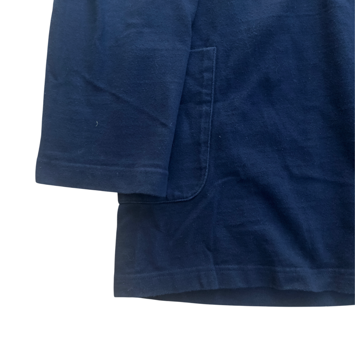 Shawl Collar Indigo Dyed Jersey Cardigan