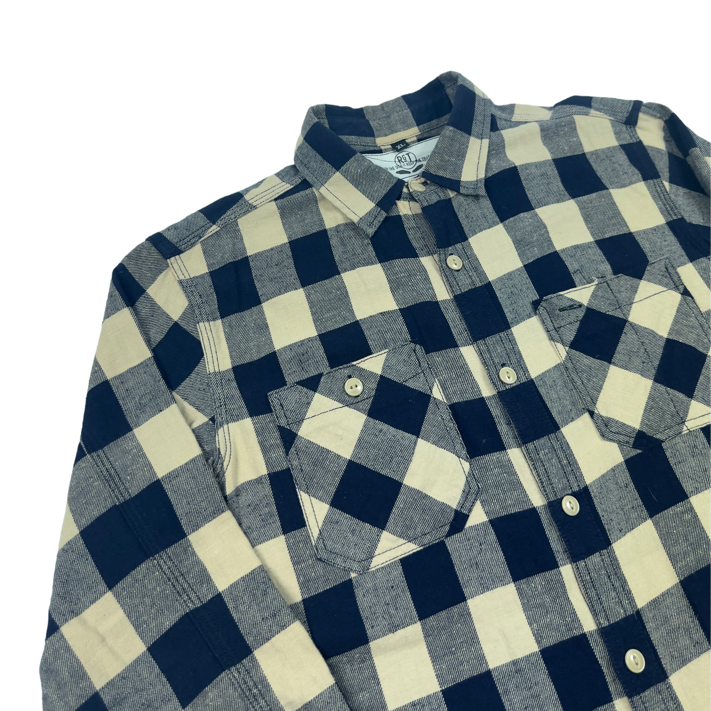 Button Down Check Flannel